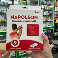 Miếng dán lạnh giảm đau Napoleon-Hỗ trợ giảm đau vai,đau lưng,đau cơ,bong gân