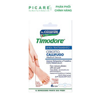 Miếng dán loại bỏ mụn cóc 6 miếng/gói Dr Ciccarelli Timodore Corn Removers Plasters With Corn Pad And Adhesive Fastening