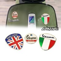 Miếng Dán logo Kim Loại Trang Trí Cho Xe vespa s125 lx125 gts gtv