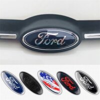 Miếng Dán logo Trước Và Sau 17.5 * 7CM / 22.7 * 9CM Cho Xe Ford Mondeo Focus Fiesta F150 F250 Exploror