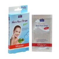 Miếng dán lột mụn cám lô hội Mayan hút bã nhờn gây mụn (4 miếng)