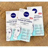 MIẾNG DÁN LỘT MỤN ĐẦU ĐEN, MỤN CÁM NIVEA CLEAR-UP STRIPS