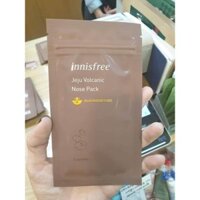 Miếng Dán Lột Mụn Đầu Đen Innisfree Jeju Volcanic Nose Pack