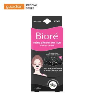 Miếng dán lột mụn mũi Biore hộp 4 miếng