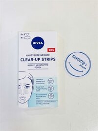 Miếng dán lột mụn Nivea Clear Up (6 gói)