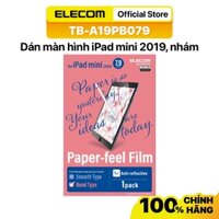 Miếng Dán màn hình iPad mini 2019, loại nhám ELECOM TB-A19PB079-W Hàng chính hãng