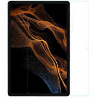 Miếng dán màn hình kính cường lực cho Samsung Galaxy Tab S8 Plus 12.4 inch hiệu Nillkin Amazing H mỏng 0.2 mm, vát cạnh 2.5D, chống trầy, chống va đập - Hàng Chính Hãng