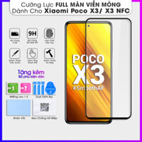 Miếng dán màn hình Kính Cường Lực Viền Mỏng Dành Cho Xiaomi Poco X3  X3 NFC KHÔNG LẤN MÀN- Hàng Chính Hãng - Xiaomi POCO X3