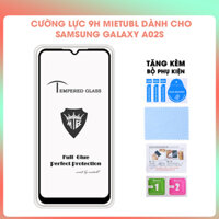 Miếng dán màn hình Kính Cường Lực 9H Mietubl Full Màn Hình Dành Cho Samsung Galaxy A02s- Hàng Chính Hãng