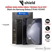 Miếng dán màn hình MẶT TRONG V-Shield Film PPF cao cấp cho Samsung galaxy Z Fold 1/2/3/4/5/6