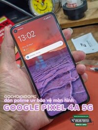 Miếng dán màn hình polime UV ( PPF UV ) Zacase kháng khuẩn cao cấp dành cho Google Pixel 4 / 4 XL / 4A 5G