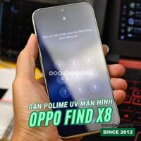Miếng dán màn hình polime UV ( PPF UV ) Zacase kháng khuẩn cao cấp dành cho Oppo Find X8