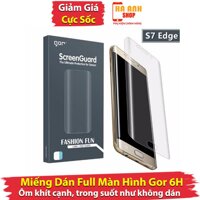 Miếng dán màn hình S7 Edge Full màn hãng Gor (bộ 4 miếng)