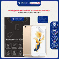 Miếng Dán Màn Hình V-Shield Film Ppf Cao Cấp Cho Iphone 5/ 5C/ 5S/ 6/ 6S/ 6 Plus