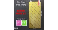 Miếng Dán Màn Hình Xiaomi Redmi Note 11 4G/Note 11s 4G Siêu Mỏng Dẻo Nano DCX-9H (N14)