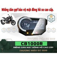 miếng dán mặt đồng hồ cb1000r, ppf cb1000r cao cấp