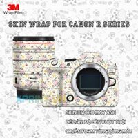 Miếng dán máy ảnh, Skin 3M máy ảnh mẫu D0126 cho Canon R, RP, R5, R6...