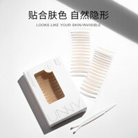 Miếng Dán Mí Mắt Đôi unnyclub Nữ 100 Miếng Dán Tự Nhiên Swollen Mắt Sợi Lưới Đơn Hai Mặt Màu Thịt Ren Vô Hình Hai Mắt Miếng Dán