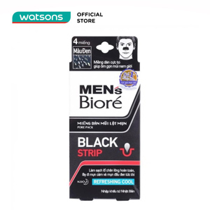 Miếng dán mũi lột mụn dành cho nam Men's Biore