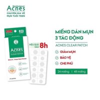 Miếng Dán Mụn Acnes CLEAR PATCH BHA 2% (H/24)