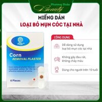 Miếng Dán Mụn Cóc Mụn Cơm Corn plaster KangDi Fobe N1 - hộp 6 miếng