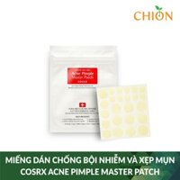 Miếng Dán Mụn Cosrx Acne Pimple Master Patch Chống Bội Nhiễm và Xẹp Mụn - Hàn Quốc Chính Hãng