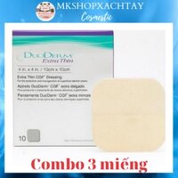 Miếng dán mụn Duoderm extra thin, miếng dán hút mủ chăm sóc da, chăm sóc vết thương (combo 3 miếng)