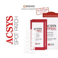 Miếng dán mụn dưỡng da mụn SNP Acsys Spot Patch - 72 miếng/Hộp