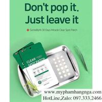 MIẾNG DÁN MỤN SOME BY MI DON’T POP IT. JUST LEAVE IT 18PCS