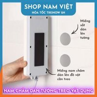 Miếng Dán Nam Châm Dán Tường Treo Vật Dụng Đa Năng - 1 nam châm  4 sắt