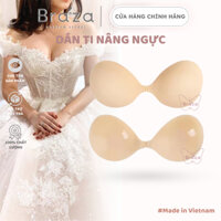 Miếng Dán Nâng Ngực Tạo Khe Cài Trước Silicone Dính Siêu Chắc Sử Dụng Nhiều Lần Cao Cấp Braza