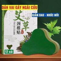 Miếng dán ngải cứu giảm đau mỏi cổ vai gáy