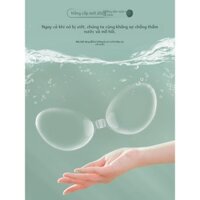 Miếng Dán Ngực Áo Tắm Miếng Dán Ngực Trong Suốt Chuyên Dụng Cho Bộ Bikini Ngực Nhỏ