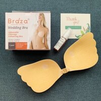 Miếng dán ngực tạo khe miếng dán nâng ngực vải cánh tiên áo bra dán ngực hàng loại 1 keo sinh học