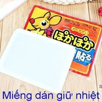 Miếng dán nhiệt chuột túi giữ ấm cơ thể