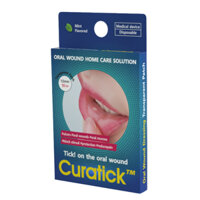 Miếng dán nhiệt miệng Curatick (Hộp 10 miếng)