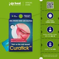 Miếng dán nhiệt miệng, lở miệng Curatick (10 miếng/ hộp) - Nzheal