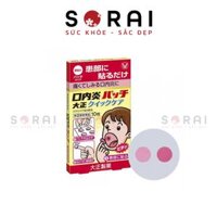 Miếng dán nhiệt miệng Taisho chứa steroid Nhật Bản 10 miếng