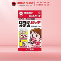 Miếng Dán Nhiệt Miệng Taisho Nhật Bản Hộp 10 Miếng |Momo Shop Hàng Nhật Xách Tay