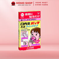 Miếng Dán Nhiệt Miệng Taisho Nhật Bản Hộp 10 Miếng