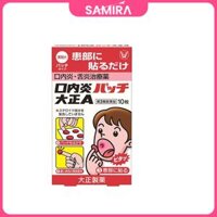 Miếng dán nhiệt miệng Taisho Quick Care – 10 miếng