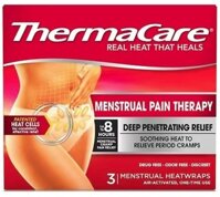 Miếng dán nóng giảm đau ThermaCare HeatWraps Menstrual Pain Therapy (hộp 3 miếng)