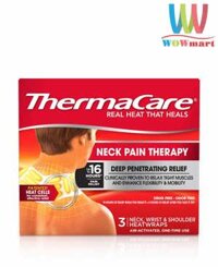 Miếng dán nóng ThermaCare HeatWraps Neck, Wrist and Shoulder 3 miếng (cổ, cổ tay, vai)