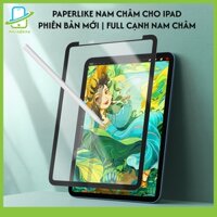 Miếng dán Paperlike nam châm NANO full cạnh nam châm cho iPad Pro 11/12.9, Air 1/2/3/4, Mini 6, Gen 5/6/7/8/9