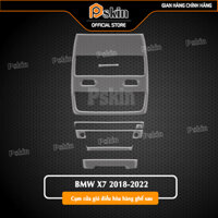 Miếng dán PPF bảo vệ Cụm cửa gió điều hòa hàng ghế sau BMW X7 2018-2022 chống xước, che mờ vết xước.