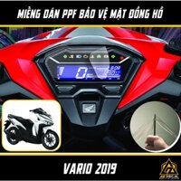 Miếng Dán PPF Bảo Vệ Mặt Đồng Hồ Xe Vario 125 150 2018 - 2021 | Film Decal PPF Trong Suốt Dán Đồng Hồ Xe Máy