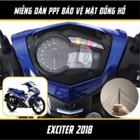 Miếng Dán PPF Bảo Vệ Mặt Đồng Hồ Xe Máy Exciter 150 2018 | Chất Liệu Film Decal PPF Nhập Khẩu Chống Xước Ex150