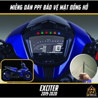 Miếng Dán PPF Bảo Vệ Mặt Đồng Hồ Xe Máy Exciter 150 2019 - 2020 | Film Decal Trong Suốt Chống Xước Đồng Hồ Ex 150