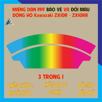 Miếng Dán PPF Đổi Màu Và Bảo Vệ Đồng Hồ Kawazaki Z1000, Z1000R, ZX10R, ZX10RR