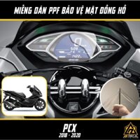 Miếng Dán PPF Đồng Hồ Xe PCX 2018 - 2020 | Film Decal Trong Suốt Chống Xước Mặt Đồng Hồ Xe Máy Chống Nước